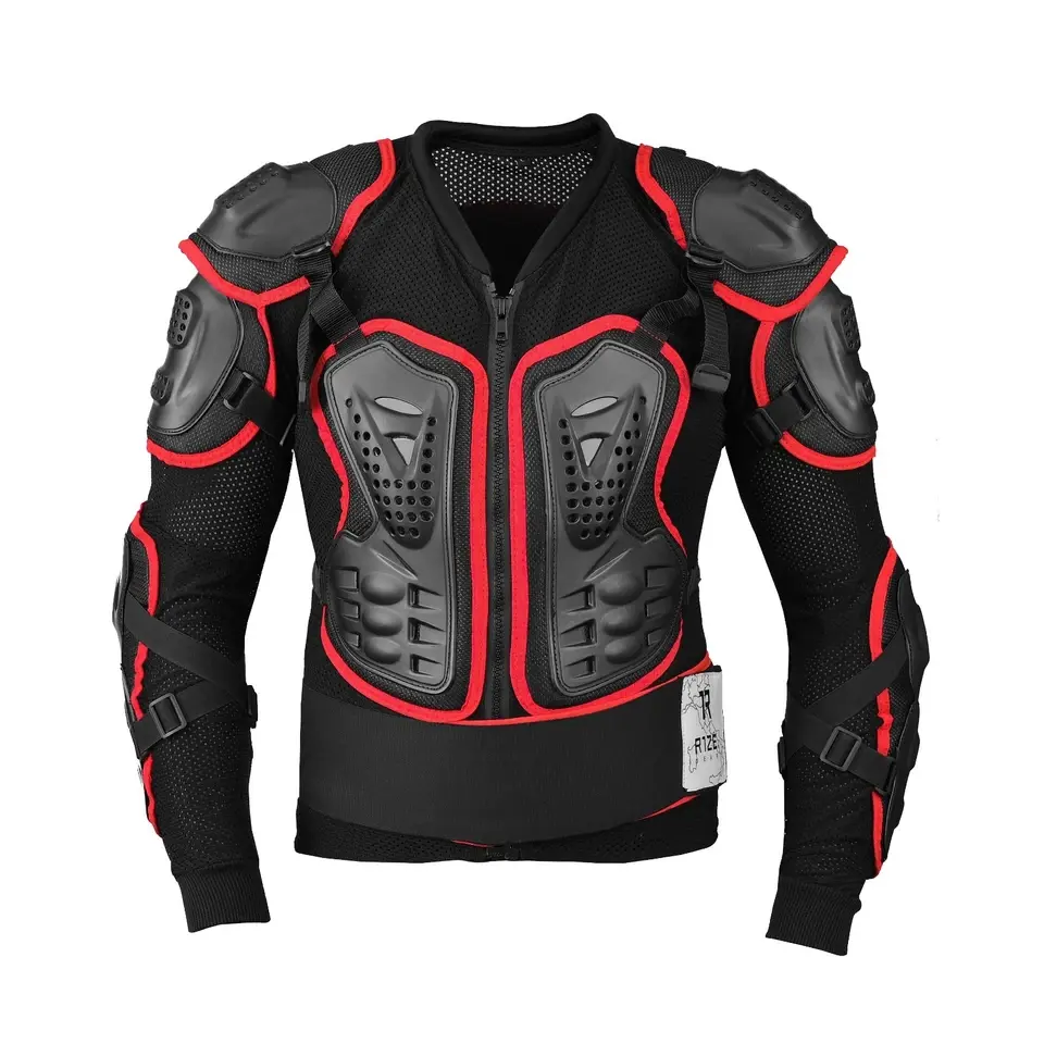Giacca Protettiva Integrale Motocross Fuoristrada Protezione Corpetto Pettorina