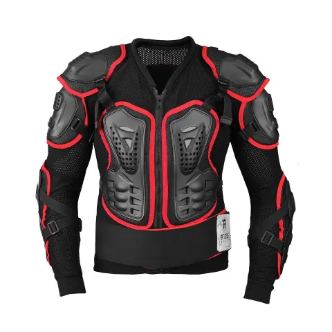 Giacca Protettiva Integrale Motocross Fuoristrada Protezione Corpetto Pettorina