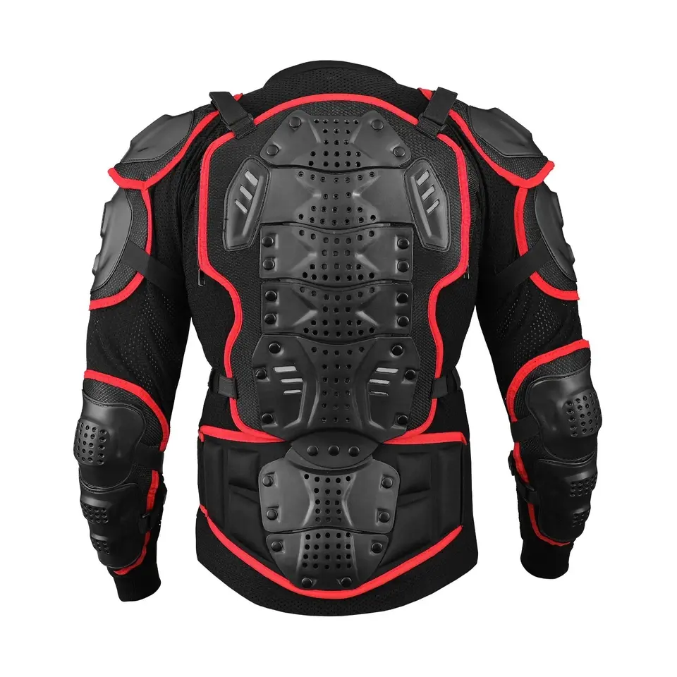 Giacca Protettiva Integrale Motocross Fuoristrada Protezione Corpetto Pettorina
