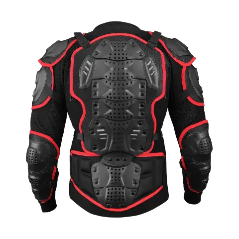 Giacca Protettiva Integrale Motocross Fuoristrada Protezione Corpetto Pettorina