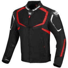 Moto Giubbotto Giacca in Tessuto da Uomo BERIK 203305 X-Speed Mesh Estiva | Rosso