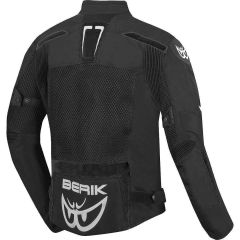 Moto Giubbotto Giacca in Tessuto da Uomo BERIK 203305 X-Speed Mesh Estiva | Nero