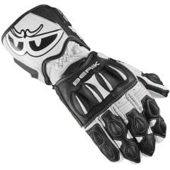 Guanti Moto Berik Celer V2 - Sportivi, Pelle, Protezioni Avanzate-BERIK THUNAR EVO NERO BIANCO 195106