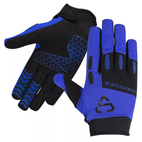 Guanti da moto invernali 503 Cross Guanti Aspidex | Blu