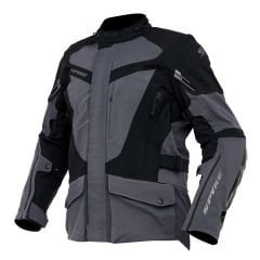 Giubotto Moto Uomo Tessuto Tecnico Invernale Spyke Artica | Nero - Grigio