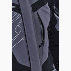 Giubotto Moto Uomo Tessuto Tecnico Invernale Spyke Artica | Nero - Grigio