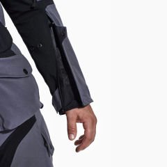 Giubotto Moto Uomo Tessuto Tecnico Invernale Spyke Artica | Nero - Grigio