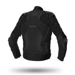Giaccha Da Moto Uomo In Tessuto Spyke Aragon Gt Dry Tecno 3 Strati | Nero