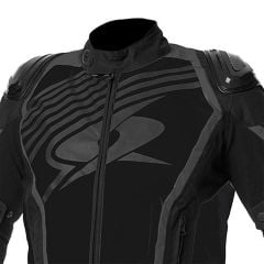 Giaccha Da Moto Uomo In Tessuto Spyke Aragon Gt Dry Tecno 3 Strati | Nero