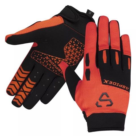 Guanti da moto invernali 503 Cross Guanti Aspidex | Arancia