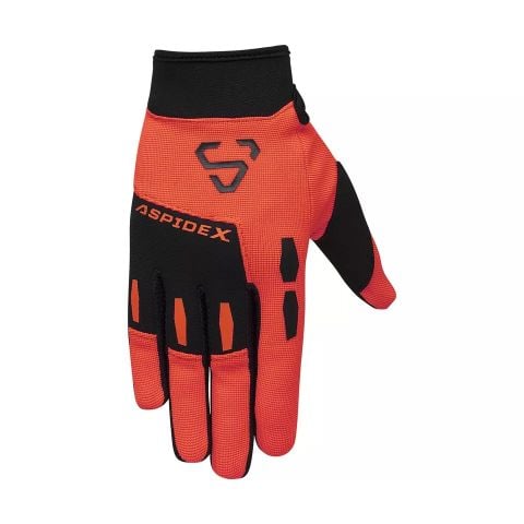 Guanti da moto invernali 503 Cross Guanti Aspidex | Arancia
