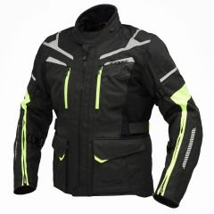 Giacca Moto Tessuto Tecnico Spyke Compass Dry  Uomo | Verde