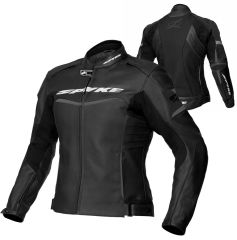 Giacca Da Moto In Pelle SPYKE IMOLA Sportiva | Nero