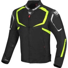 Moto Giubbotto Giacca in Tessuto da Uomo BERIK 203305 X-Speed Mesh Estiva| Giallo