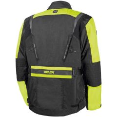 Giacca Moto In Tessuto Hevik Touring STELVIO LIGHT | Nero - Giallo Fluo