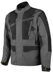 Giacca Moto In Tessuto Hevik Touring Uomo STELVIO LIGHT | Nero - Grigio