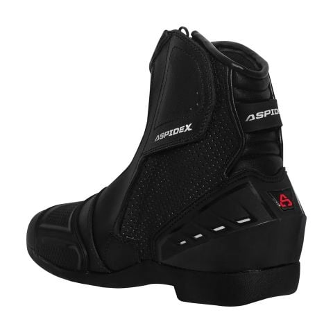 Eleganza Senza Sforzo: Scarpe in Pelle con Comfort Innovativo | Nero - Rosso