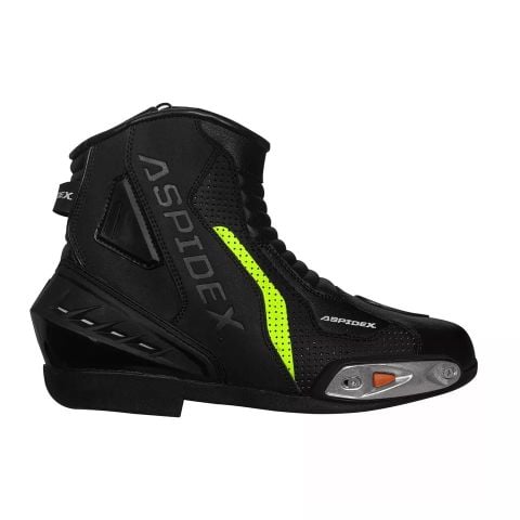Eleganza Senza Sforzo: Scarpe in Pelle con Comfort Innovativo | Nero- Giallo Fluo