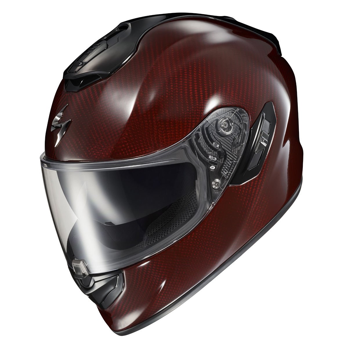 Casco Da Moto Integrali  SCORPION EXO 1400 | Carbon Air Rosso