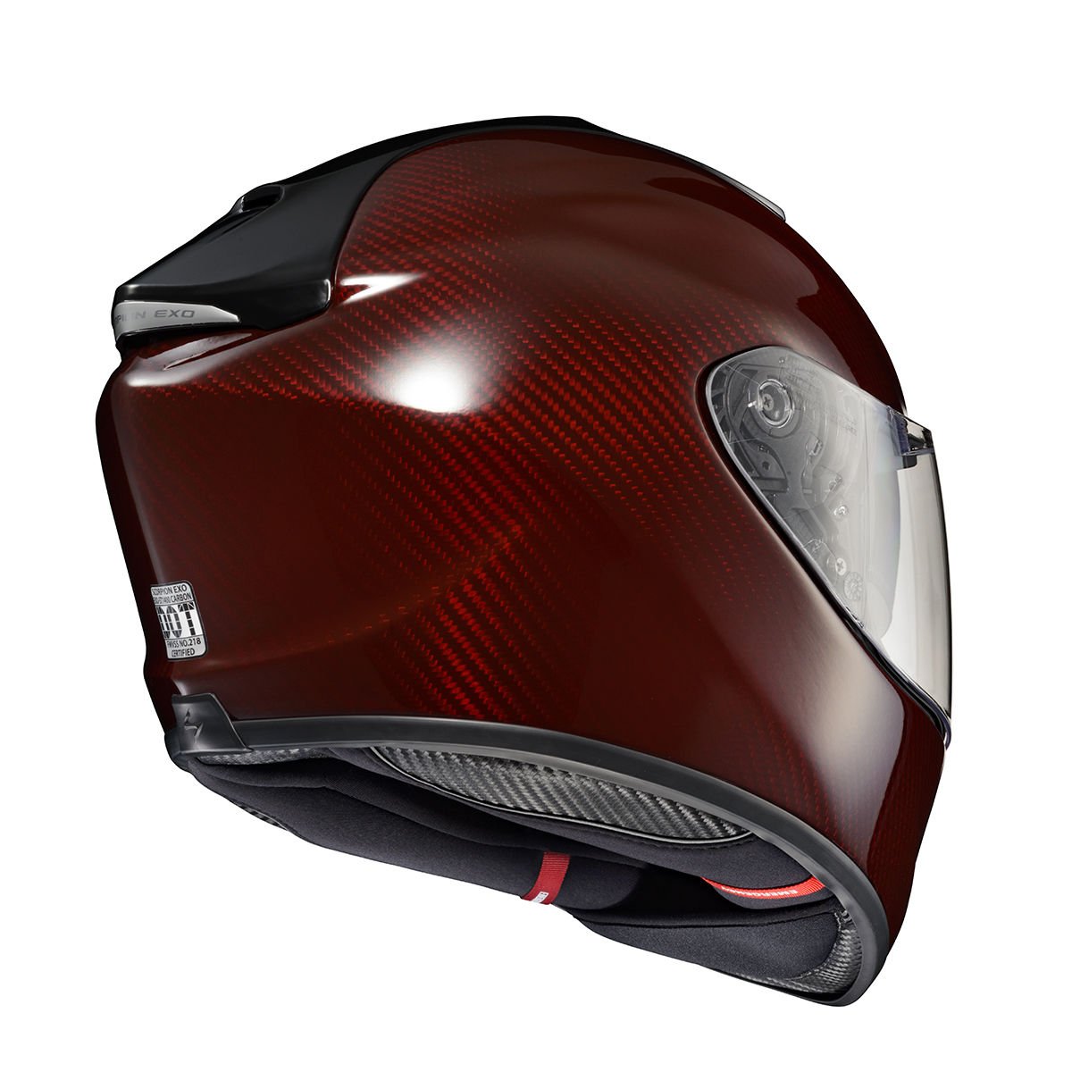 Casco Da Moto Integrali  SCORPION EXO 1400 | Carbon Air Rosso