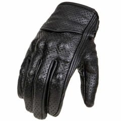 PRO FUTURE Guanti in Pelle da Moto-TRAFORATO