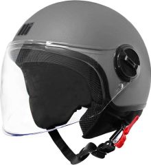 Casco Da Moto Jet MOTOCUBO | JET BAT Grigio