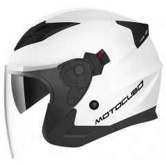 Casco Da Moto Jet Motocubo Tourer | Bianco