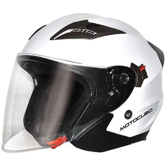 Casco Da Moto Jet Motocubo Tourer | Bianco
