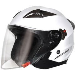 Casco Da Moto Jet Motocubo Tourer | Bianco