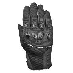 Guanti Moto Invernali In Pelle Protesi Mesh Stima | Nero