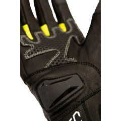Guanti Moto Estivi LS2 Spark 2 - Pelle CE, Protezioni Carbonio | Nero - Giallo