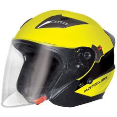 Casco Da Moto Jet Motocubo Tourer | Giallo