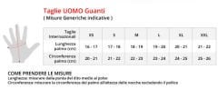 ASPIDEX Guanti Moto in Pelle e Touch Hi-Vis