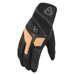 ASPIDEX Guanti Moto in Pelle e Touch Hi-Vis