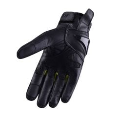 ASPIDEX Guanti Moto in Tessuto Pelle Traforata Con Protezione