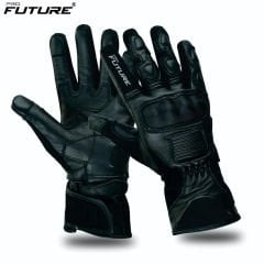 Guanti Moto Pro Future Thunder DRY-A - Impermeabili CE, Touch Screen, Riflettenti