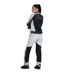 ALIKE Giacca Lady Moto Donna Tessuto Protezioni CE Termico Sfoderabile Scooter