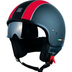 Casco Da Moto Jet Motocubo Spider | Nero