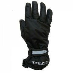 GUANTI MOTO INVERNALI IN TESSUTO BIEFFE LONG CITY  | NERO
