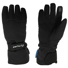 Guanti Tornado: Guanti Moto Invernali Impermeabili Touch Screen con Fodera in Pile Termico