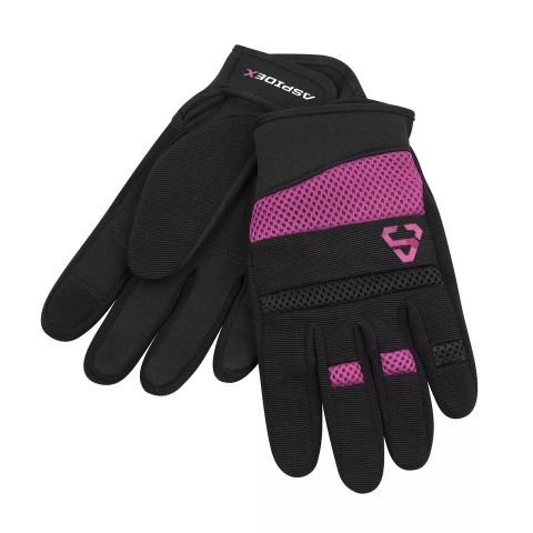 Guanti Moto Estivi in Tessuto Athene X | Nero - Rosa