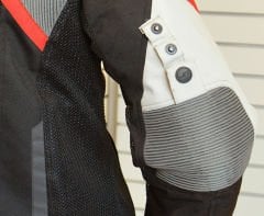 GIACCA MOTO ESTIVA JS WOODY DA UOMO TRAFORATO E IMPERMEABILE CON PROTEZIONI CE