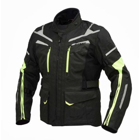 Giacca Moto Tessuto Tecnico Spyke Compass Dry   Donna | Verde