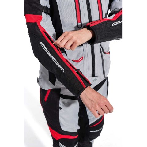 Giacca Moto Tessuto Tecnico Spyke Compass Dry   Donna | Rosa