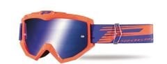 MASCHERA PROGRIP OCCHIALI MOTO CROSS ENDURO Lente a Specchio