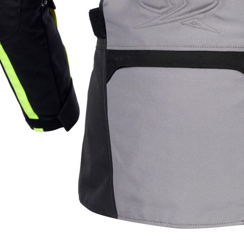 Giubbotto Moto Tessuto Spyke EQUATOR Dry Tecno Grigio Donna | Nero Giallo Fluo