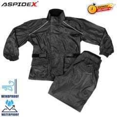Tuta Anti Pioggia 2-Pezzi Scotland Touring | Nero