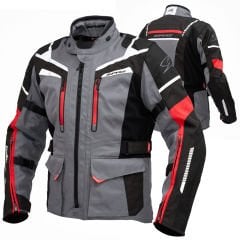 Giacca Moto Tessuto Tecnico Spyke Compass Dry Uomo | Rosa