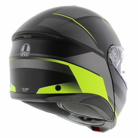 Casco Da Moto Modulari AGV TouModular | Nero Giallo