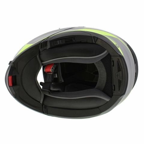 Casco Da Moto Modulari AGV TouModular | Nero Giallo